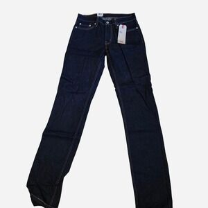 Levi's 501 straight leg jeans in navy blue, size 30x36